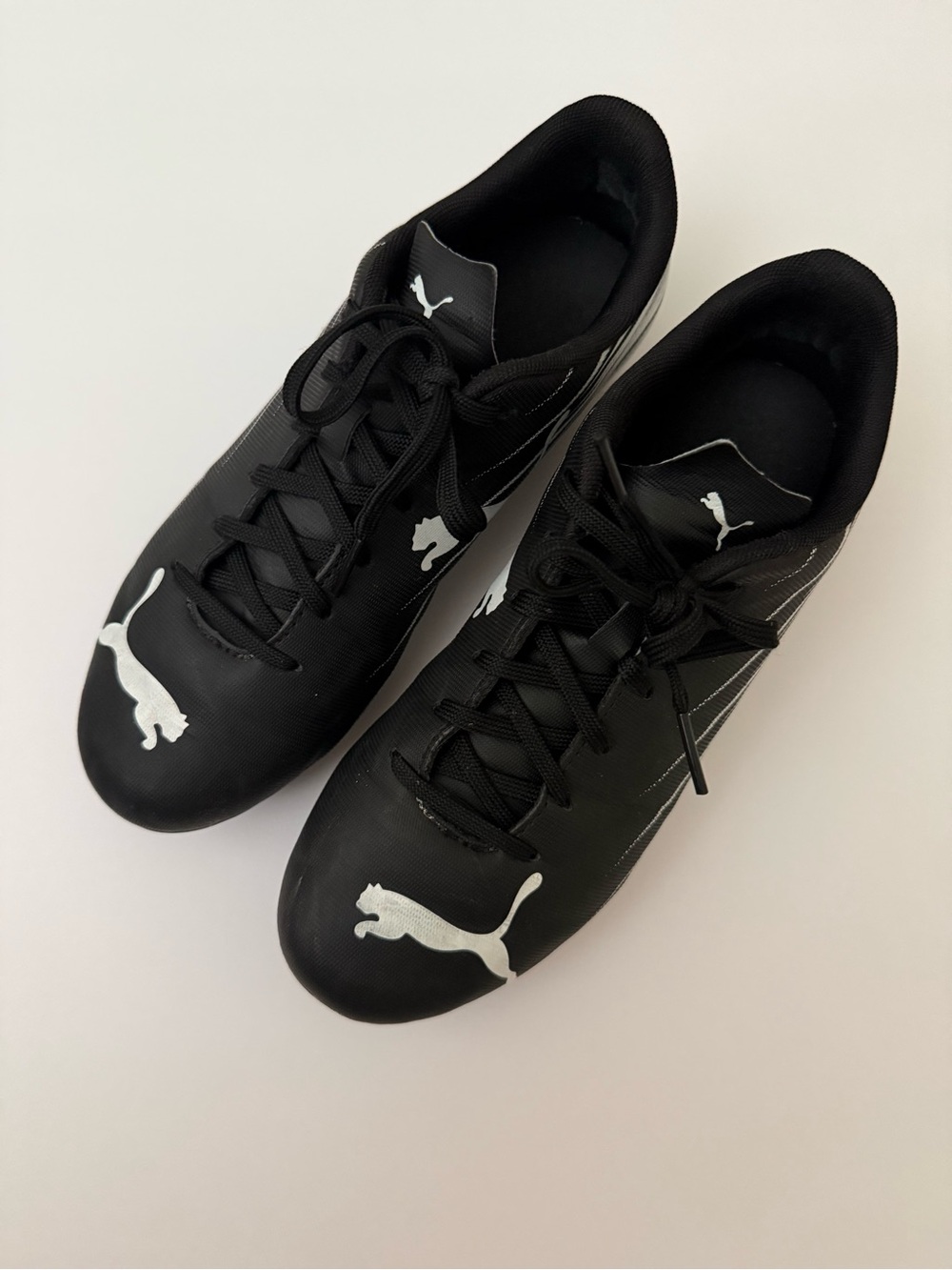 Puma Black Athletic soccer cleats